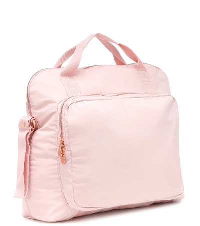 Shop Stella Mccartney Baby Changing Bag With Mat In Pink