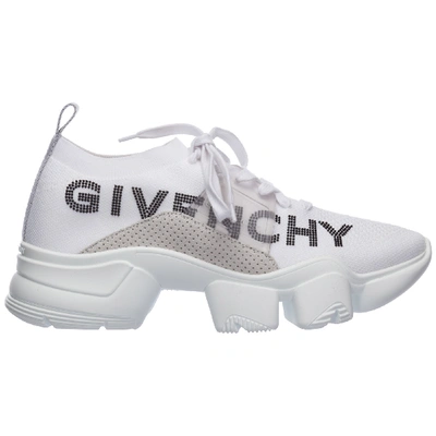 Shop Givenchy Men's Shoes Trainers Sneakers  Jaw In White