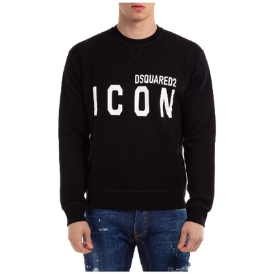 Shop Dsquared2 Men's Sweatshirt Sweat  Icon In Black