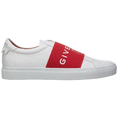 Shop Givenchy Men's Shoes Leather Trainers Sneakers Urban Street In White