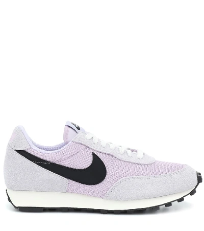 Shop Nike Daybreak Sp Suede-trimmed Sneakers In Purple