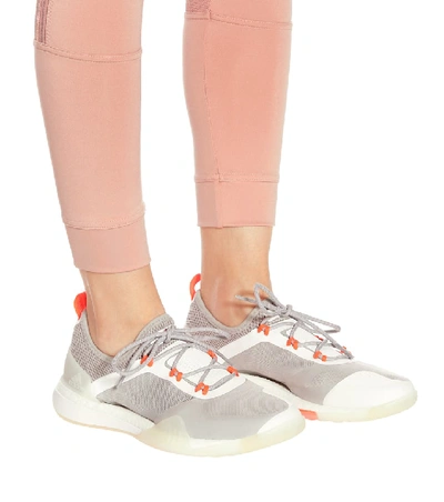 Shop Adidas By Stella Mccartney Pureboost X Sneakers In Grey