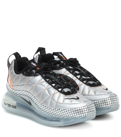 Shop Nike Mx-720-818 Sneakers In Silver