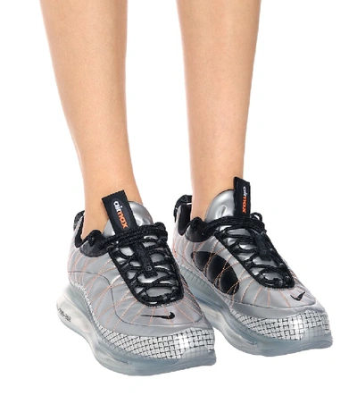 Shop Nike Mx-720-818 Sneakers In Silver