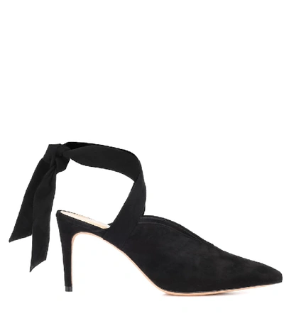 Shop Alexandre Birman Sally Suede Pumps In Black