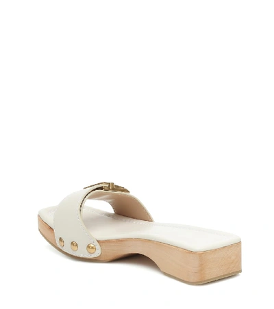 Shop Jacquemus Les Sandales Tatanes Leather Sandals In White