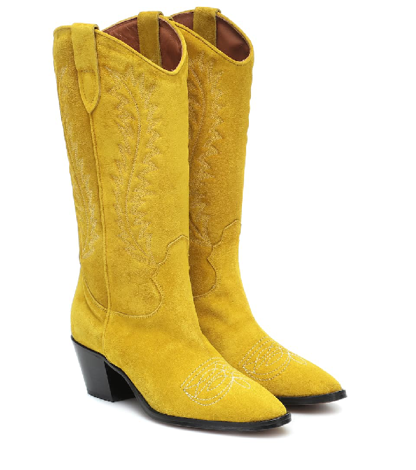 yellow cowboy boots