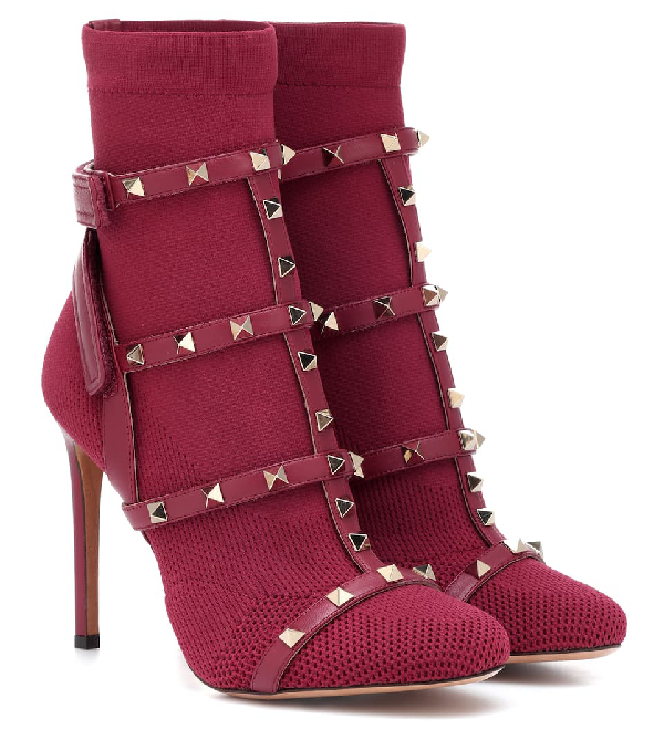 valentino boots red