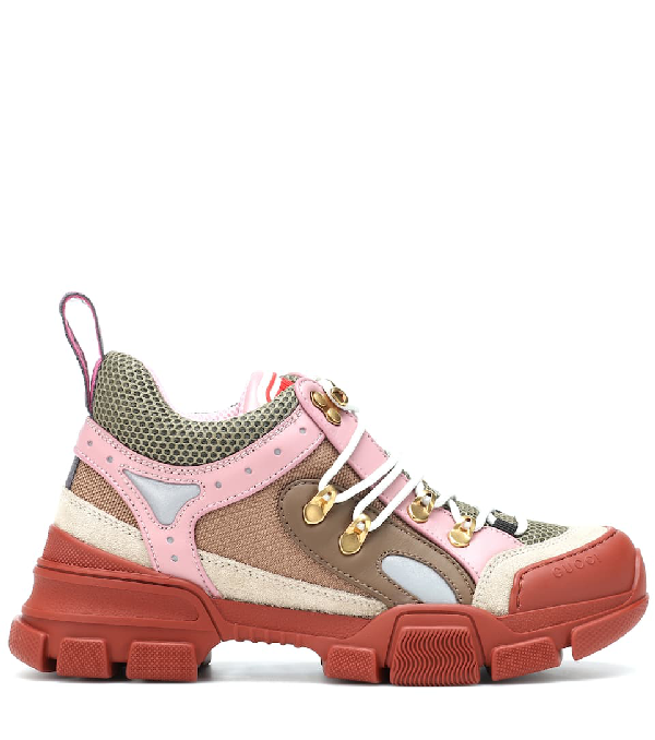 gucci flashtrek pink