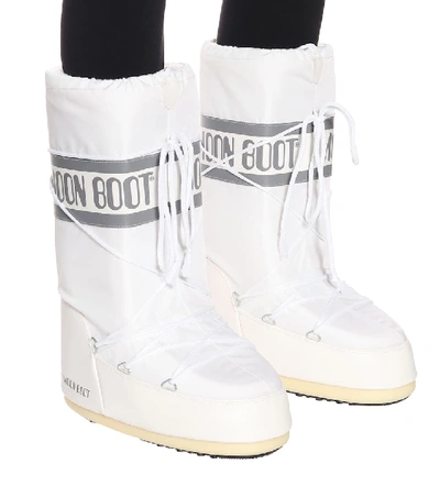 Shop Moon Boot Nylon Snow Boots In White