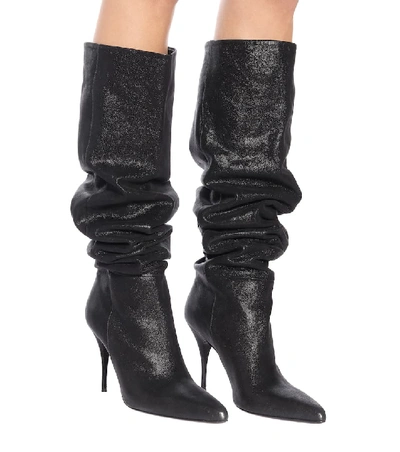 Shop Zimmermann Leather Knee-high Boots In Black