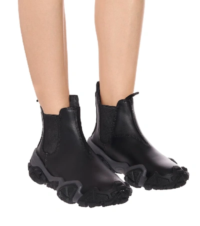 Shop Acne Studios Bladen Leather Ankle Boots In Black