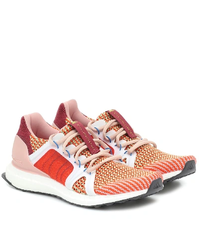 Shop Adidas By Stella Mccartney Ultraboost 20 S Knit Sneakers In Multicoloured