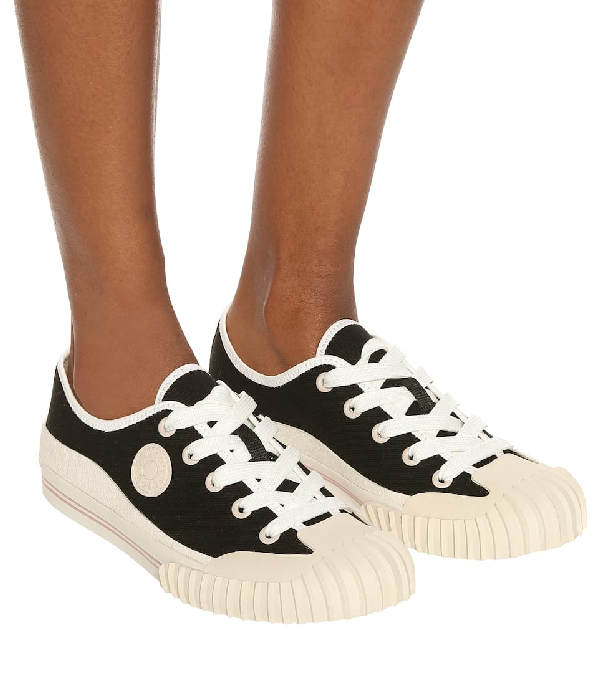 acne studios brady canvas trainers