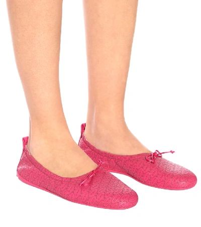 Mytheresa独家发售 – 皮革芭蕾舞平底鞋