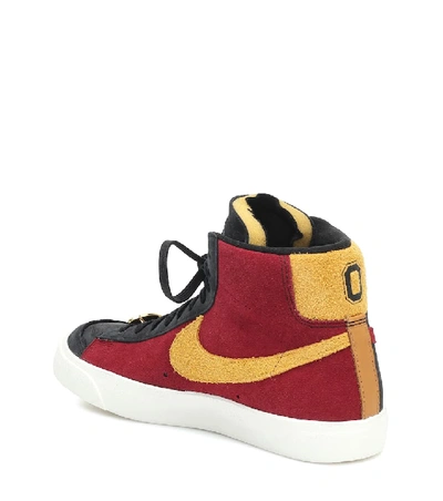 Shop Nike Blazer Mid '77 Suede Sneakers In Multicoloured