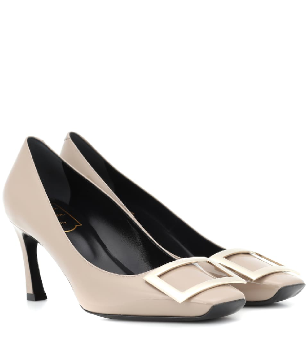 belle vivier trompette patent leather pumps