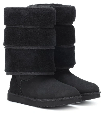 Shop Y/project X Ugg Triple Cuff Boots In Black