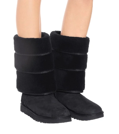 Shop Y/project X Ugg Triple Cuff Boots In Black