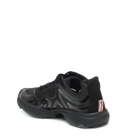 Shop Acne Studios Ripstop Sneakers In Black