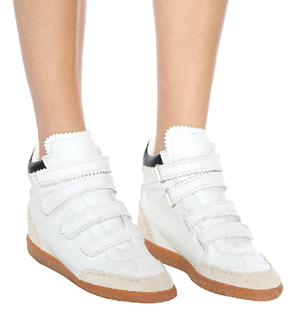 Isabel Marant Bilsy High-top Sneakers In White | ModeSens