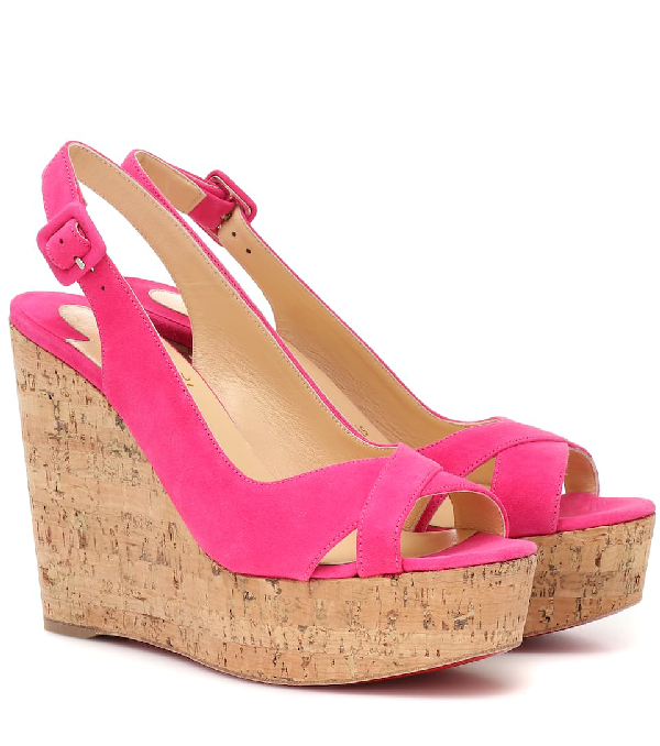 pink wedges