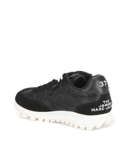 Shop Marc Jacobs The Jogger Sneakers In Black