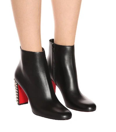 Suzi folk spiked sales bootie christian louboutin