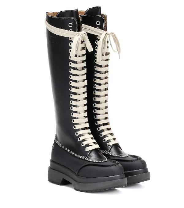 margiela knee high boots