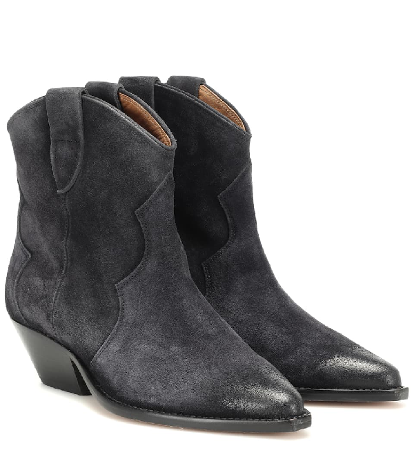 isabel marant dewina suede ankle boots