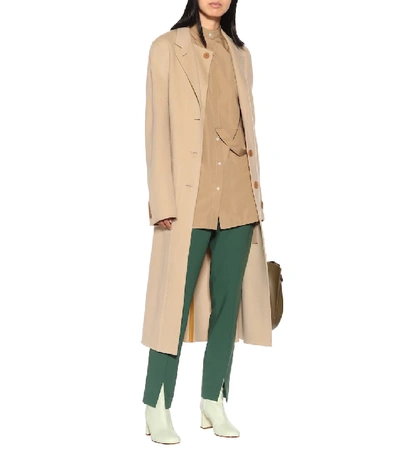Shop Maryam Nassir Zadeh Agnes Leather Ankle Boots In Green