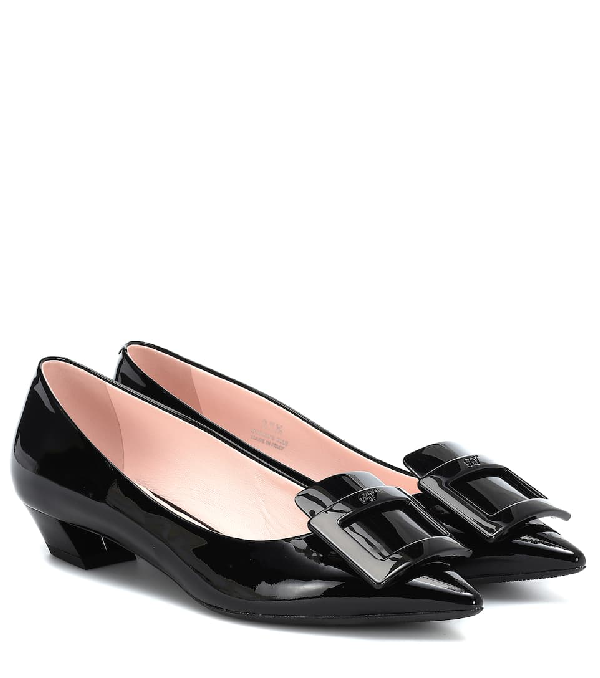 black leather courts