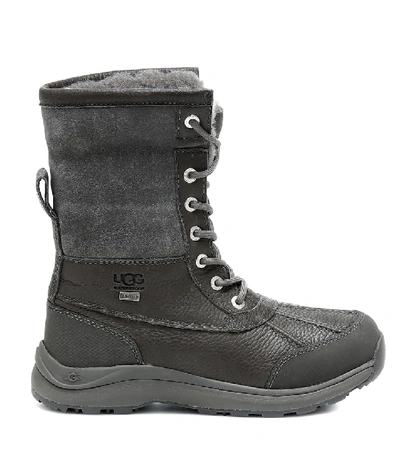 Shop Ugg Adirondack Iii Leather Ankle Boots In Grey