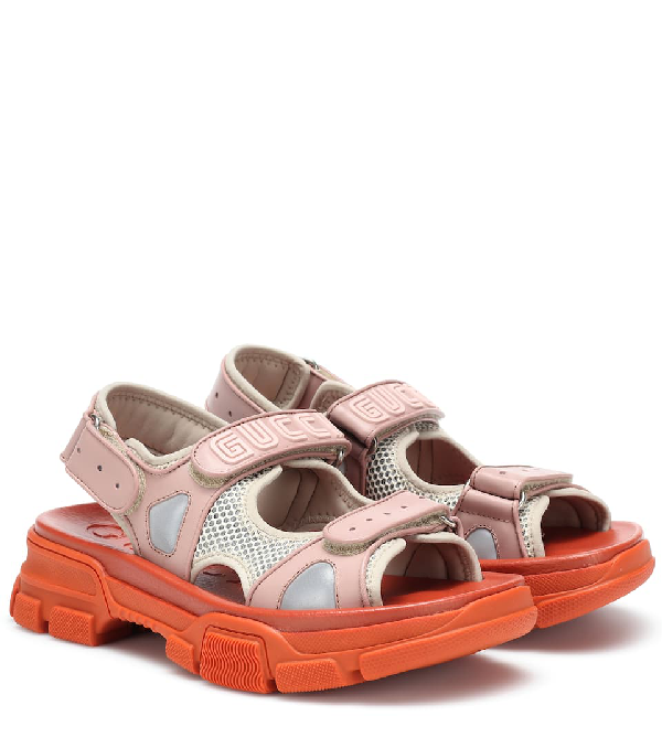 gucci mesh sandals