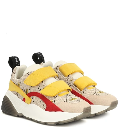 Shop Stella Mccartney Eclypse Yellow Submarine Sneakers In Multicoloured