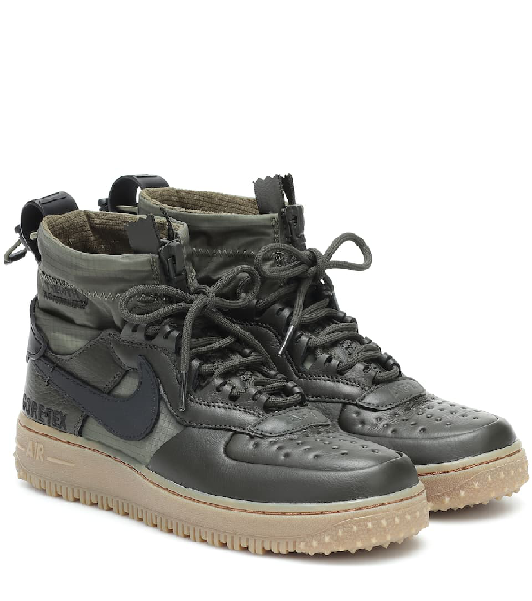 nike air force boots green