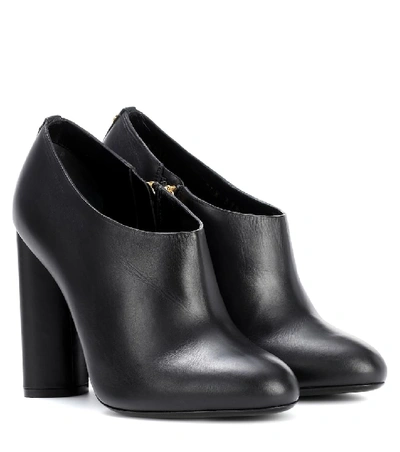 Shop Tom Ford Leather Ankle Boots In Black