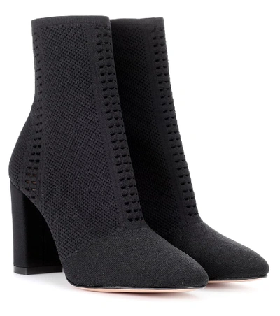 Shop Gianvito Rossi Thurlow Ankle Boots In Black