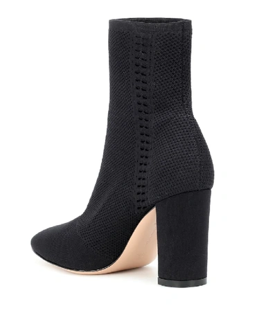 Shop Gianvito Rossi Thurlow Ankle Boots In Black
