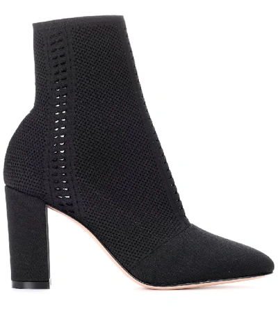 Shop Gianvito Rossi Thurlow Ankle Boots In Black