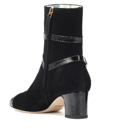 Geraldine suede ankle boots