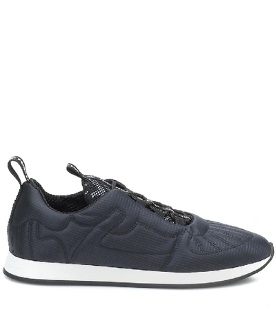 Shop Fendi Ffreedom Sneakers In Blue