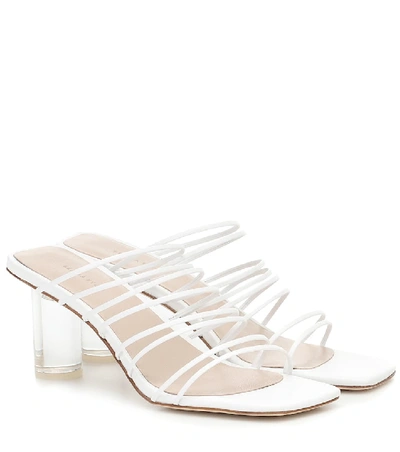 Shop Rejina Pyo Zoe Leather Sandals In White