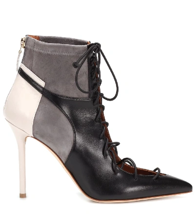 Shop Malone Souliers By Roy Luwolt Montana 100 Leather Ankle Boots In Black