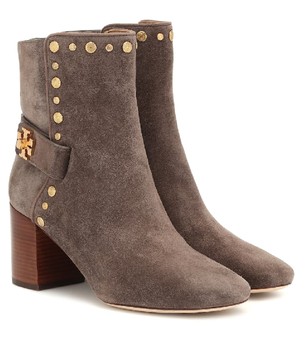 tory burch suede ankle boots
