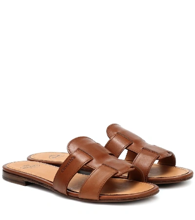 Shop Church's Dee Dee Leather Sandals In Brown