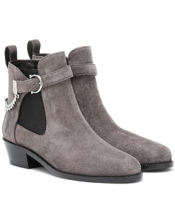 grey booties