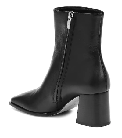 Shop Jimmy Choo Bryelle 65 Leather Ankle Boots In Black