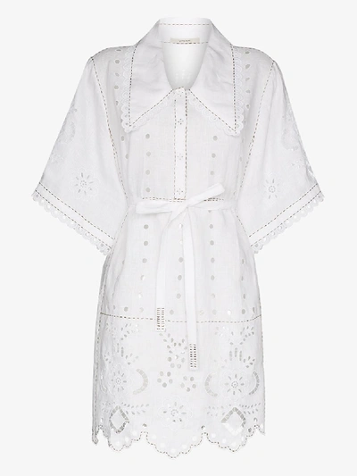 Shop Vita Kin Charlotte Broderie Anglaise Dress In White