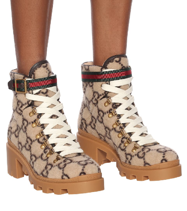 gucci wool boots